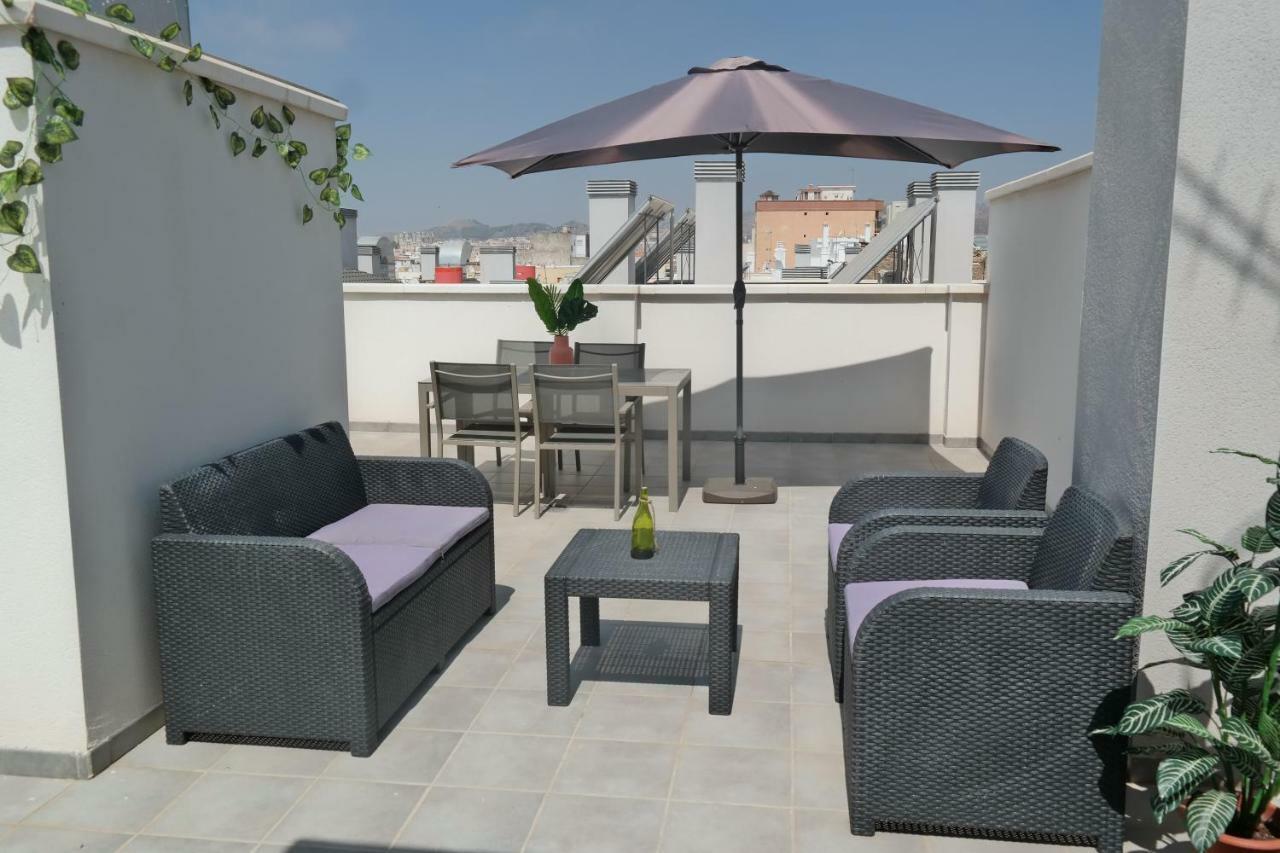 Penthouse Apartment & Pool Malaga Center Esterno foto